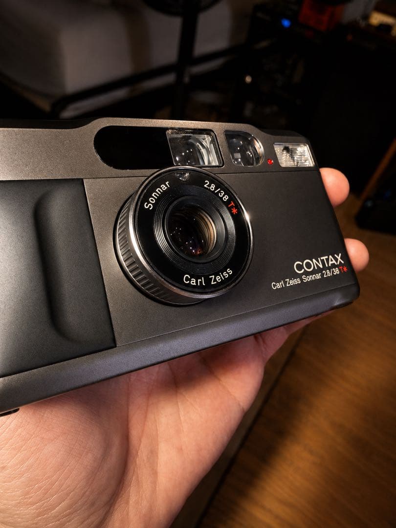 Contax Compact Cameras (Film) T2 Black Carl Zeiss