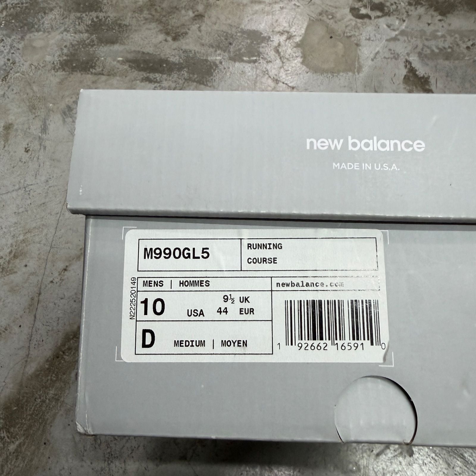New Balance Sneakers M990Gl5 1078M4