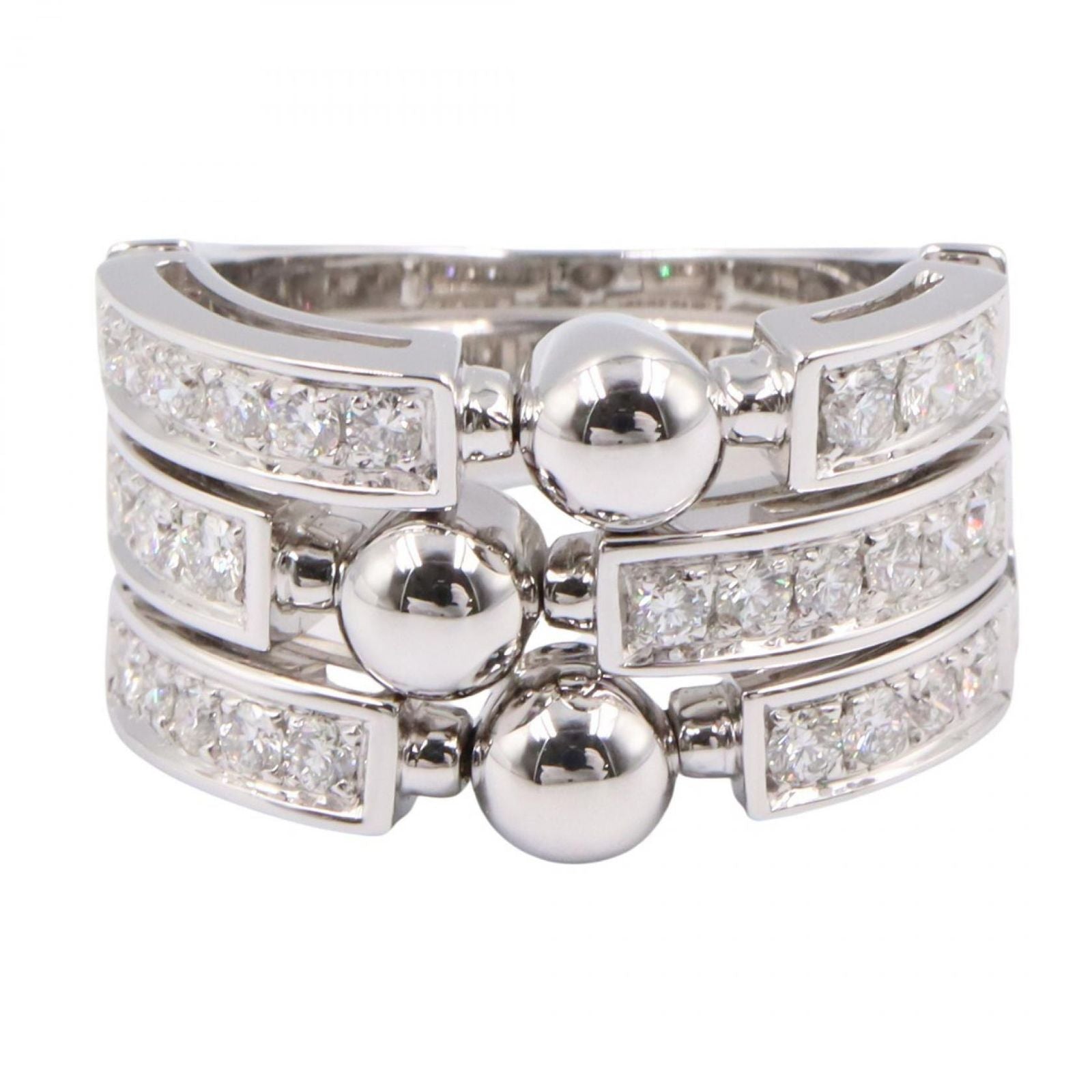 Bvlgari Ring 3 336644 K18Wg Used A