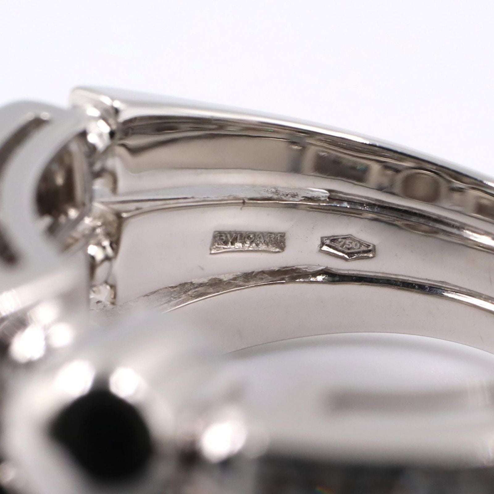 Bvlgari Ring 3 336644 K18Wg Used A