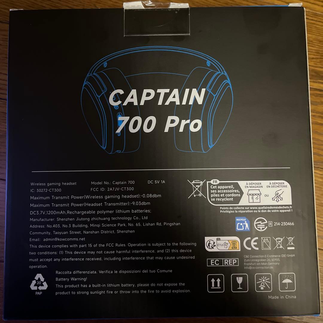 Gaming Headphones Headsets Captain 700 Pro