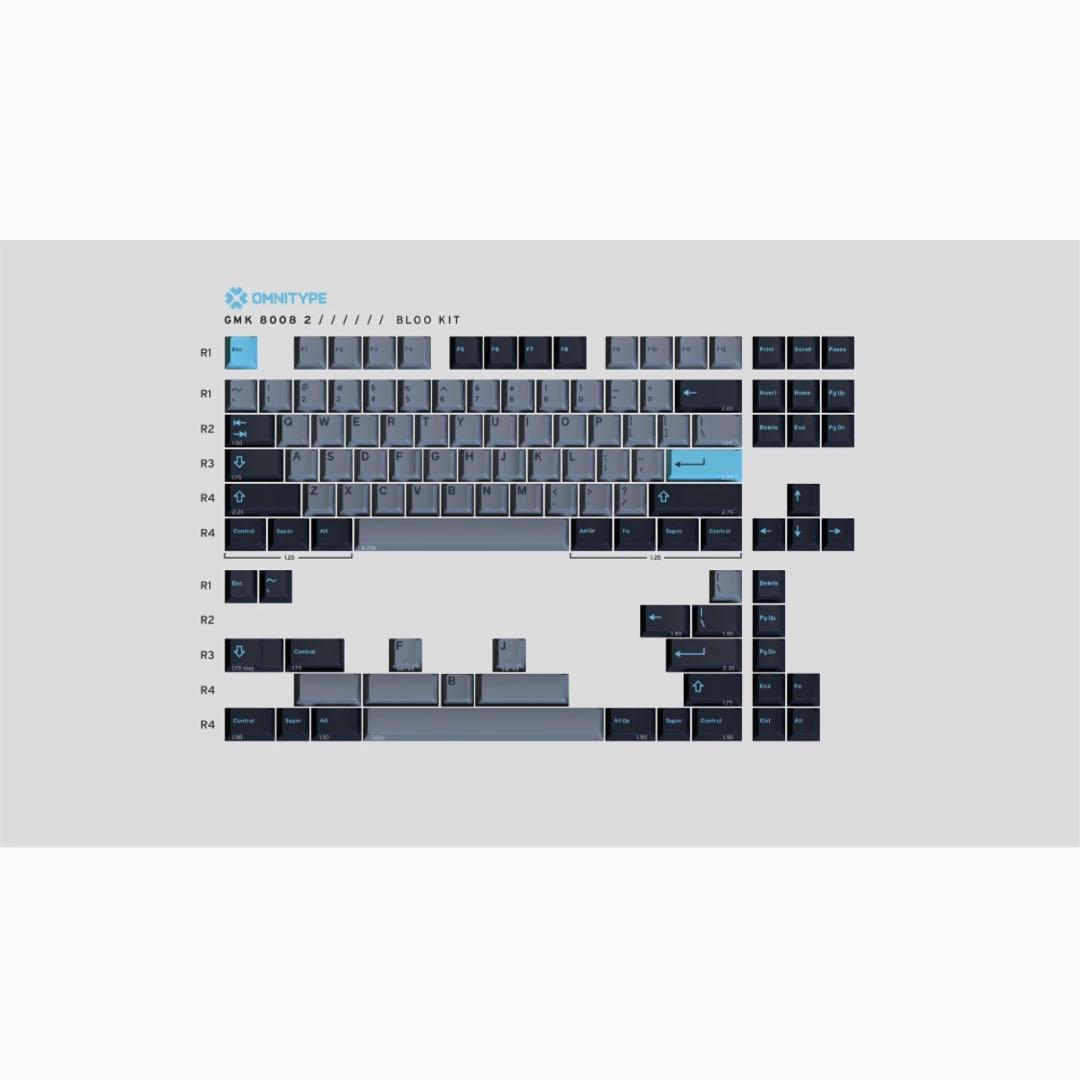 Keycaps Gmk 80082 Bl00 Alternate Kit