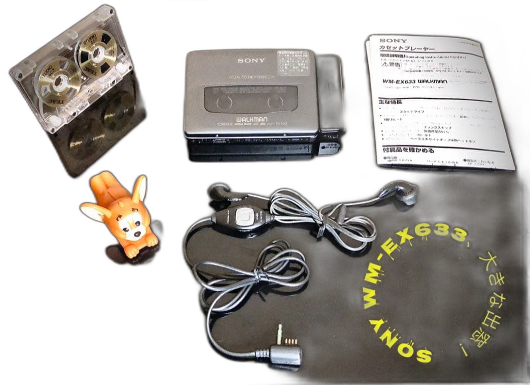 Sony Cassette Player Wm-Ex633