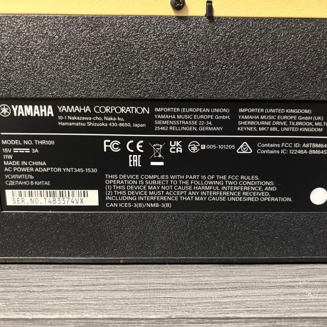 Yamaha Guitar Amplifiers Thr10Ii