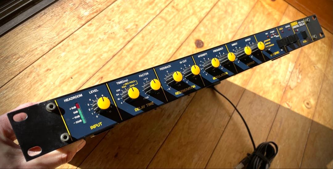 Korg Guitar Effector Sd-1000 Digital Delay Echo