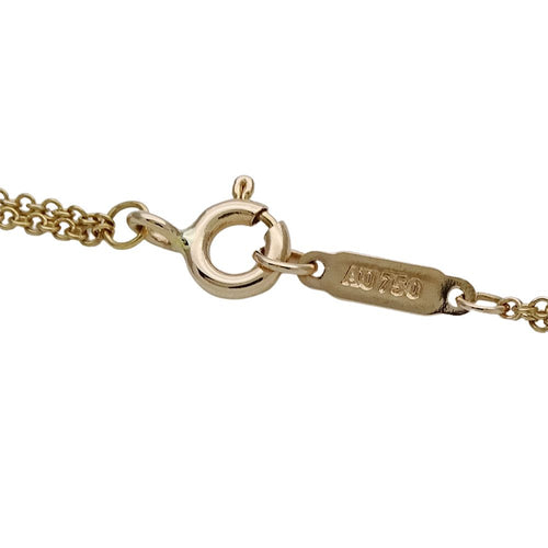 Tiffany Necklace Tiffany&Co. 750Pg