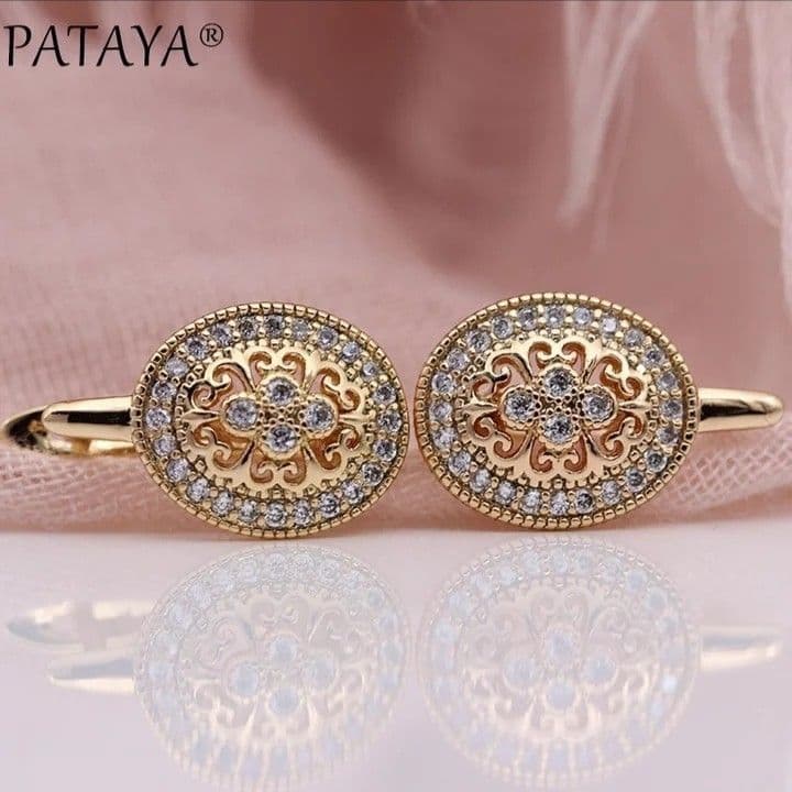 Earrings (For Both Ears) X100 K18 S925