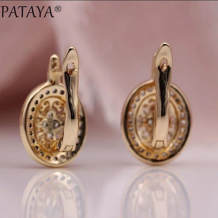 Earrings (For Both Ears) X100 K18 S925