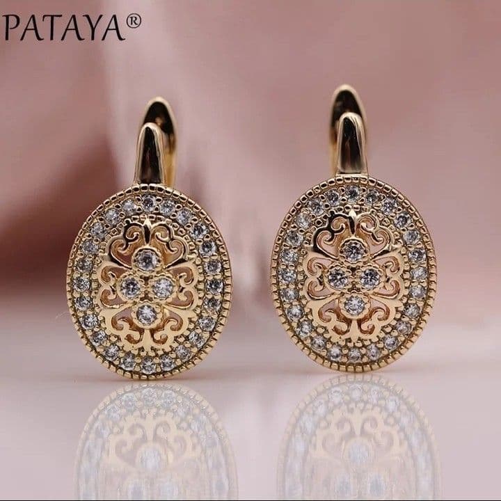 Earrings (For Both Ears) X100 K18 S925