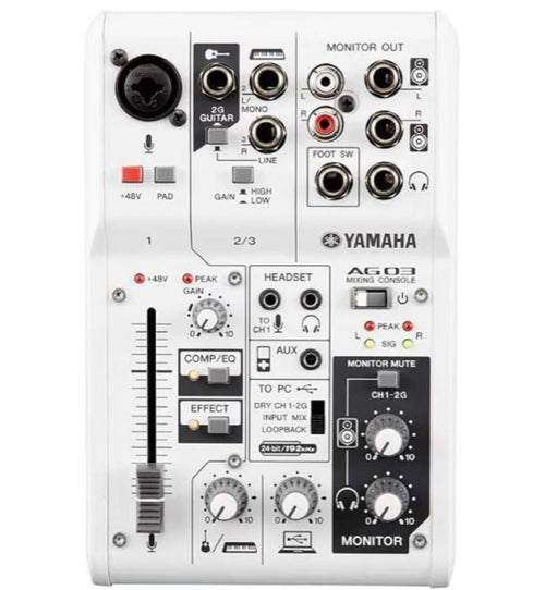 Yamaha Digital Mixers Ag03 Mk2