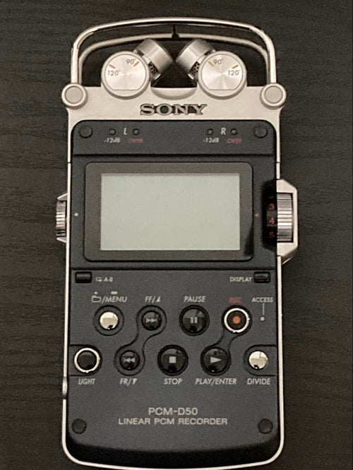 Sony Ic Recorders Voice Pcm D50