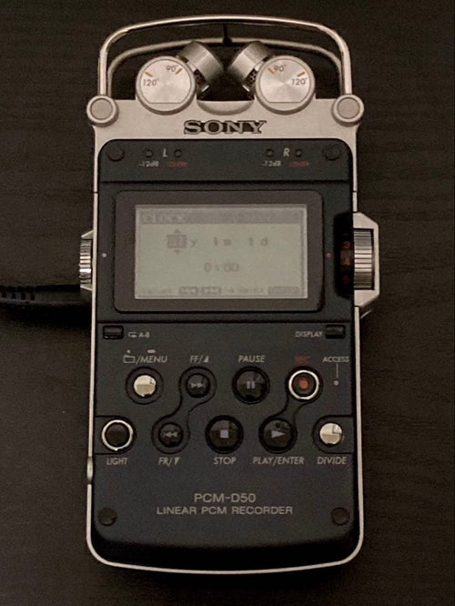 Sony Ic Recorders Voice Pcm D50