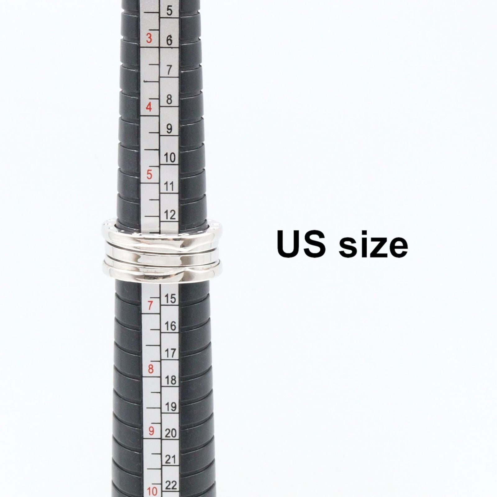 Bvlgari Ring B-Zero1 3 K18Wg Used A