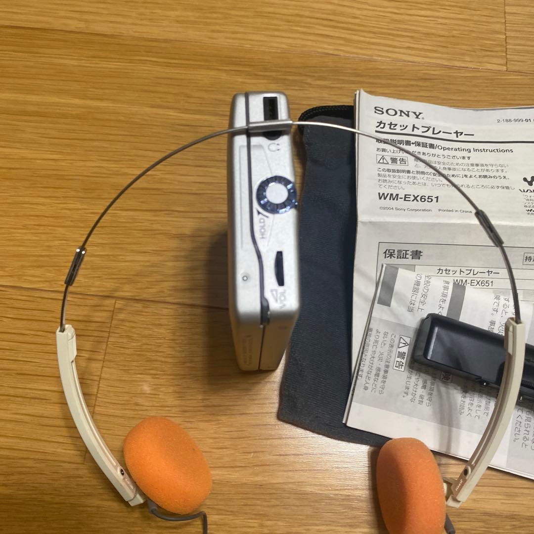 Cassette Player Sony Wm-Ex651