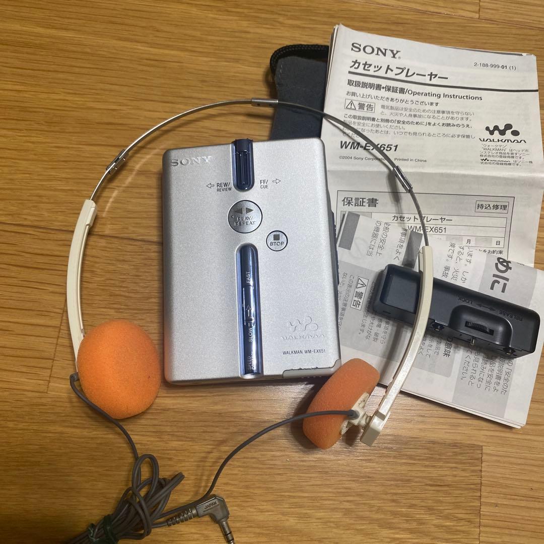 Cassette Player Sony Wm-Ex651