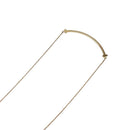 Tiffany Necklace T K18 Pg750 2.9G 684562 13 41 46Cm/Top 3.2 0.3Cm S