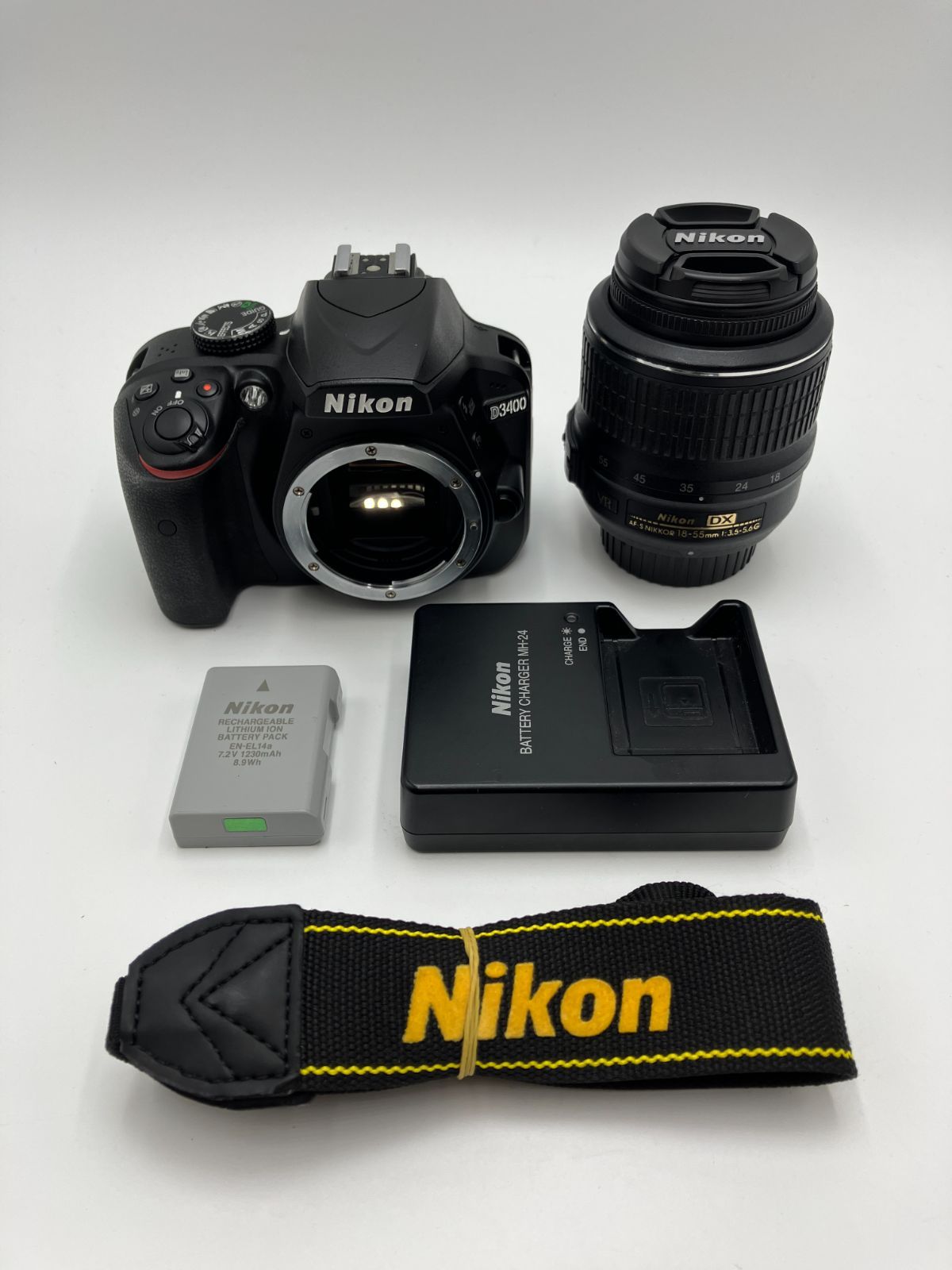 Digital Slr Nikon D3400 18-55Mm