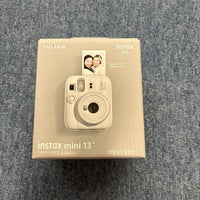Fujifilm Instant Cameras Instax Mini 13 White Clay