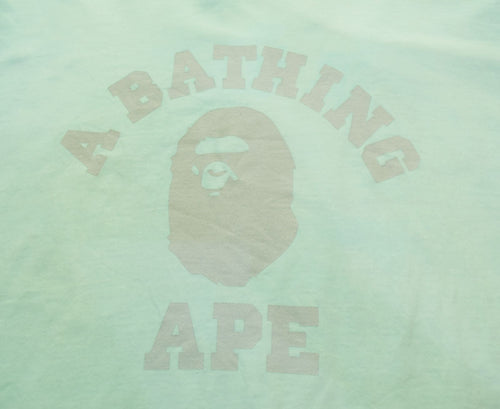 A Bathing Ape T -Shirt 90'S 00'S College Logo Tee 90 Y2K 103Mt-4757