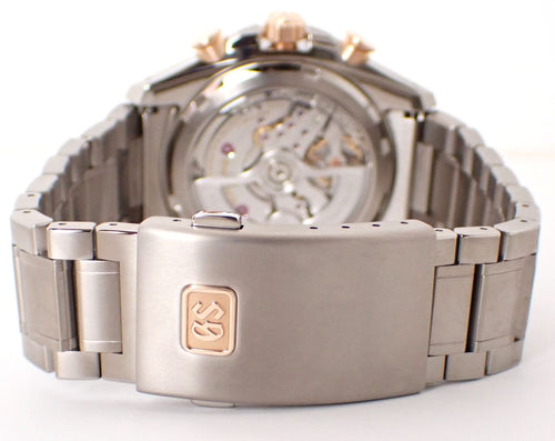 Grand Seiko Automatic Winding Clock 60 9 9Sc5-00C0/Slgc004 Ti/Pg At