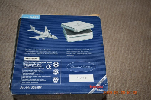 Herpa Wings Aircraft Helicopters Alitalia B747-200