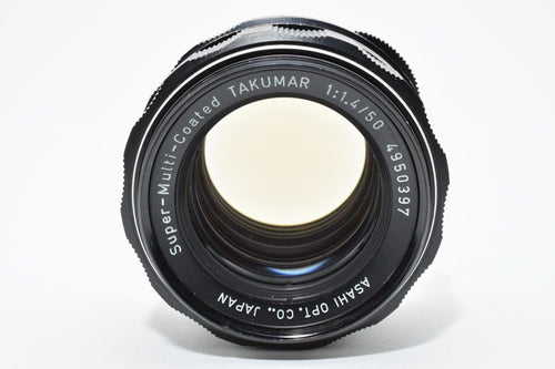 Lens (Single Focus) Pentax Super-Multi-Coated Takumar F1.4 M42 #641114_11_70L