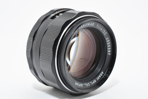Lens (Single Focus) Pentax Super-Multi-Coated Takumar F1.4 M42 #641114_11_70L