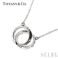 Tiffany Necklace K18Wg X