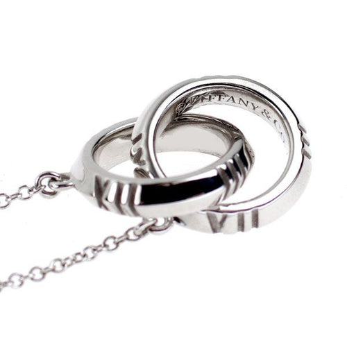 Tiffany Necklace K18Wg X