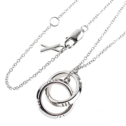 Tiffany Necklace K18Wg X