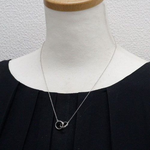 Tiffany Necklace K18Wg X