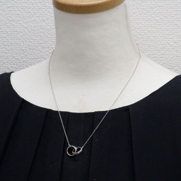 Tiffany Necklace K18Wg X