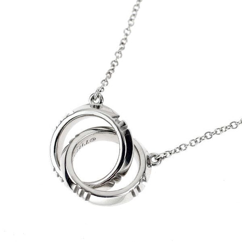 Tiffany Necklace K18Wg X