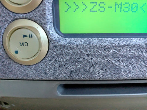 Sony Cd Md Cassette Deck Zs-M30 Cd/Md