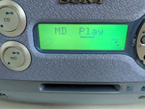 Sony Cd Md Cassette Deck Zs-M30 Cd/Md
