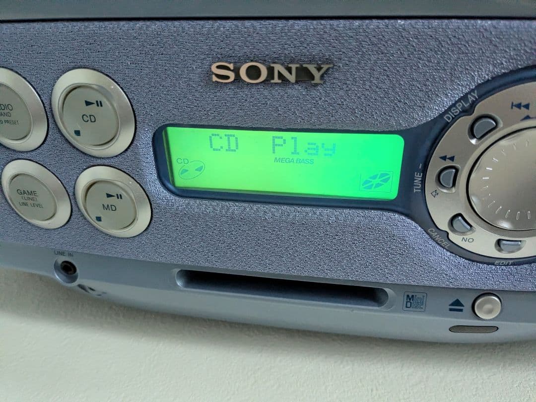 Sony Cd Md Cassette Deck Zs-M30 Cd/Md
