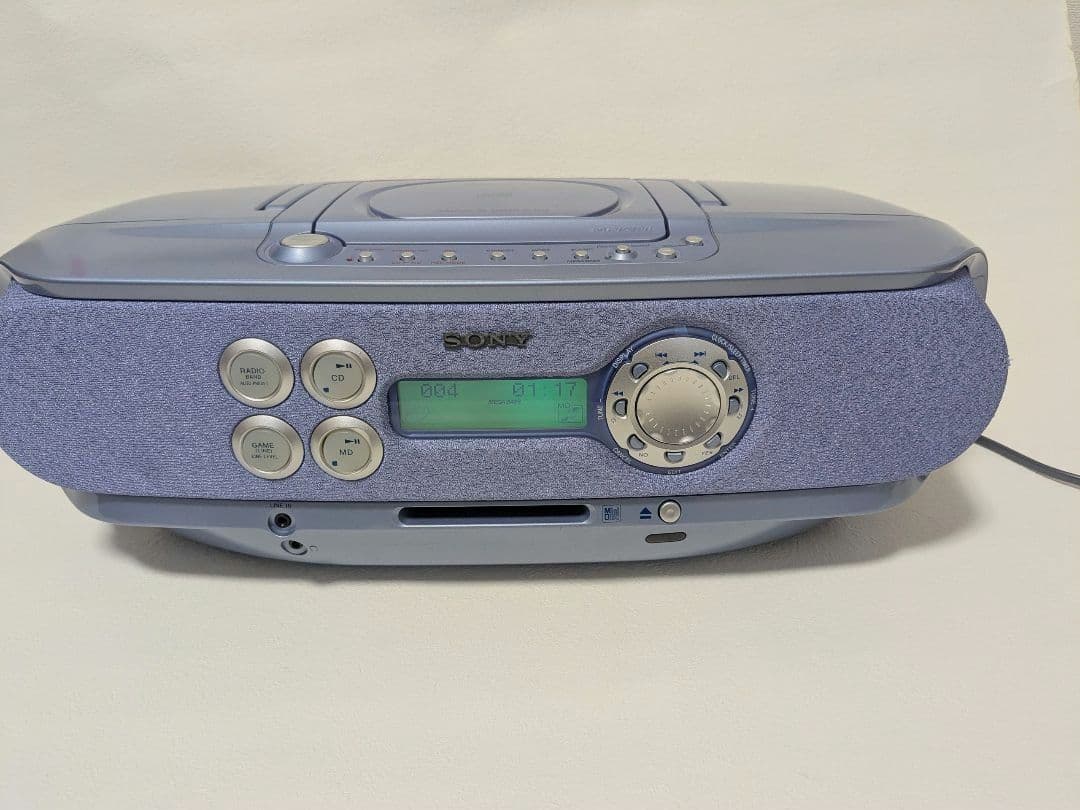 Sony Cd Md Cassette Deck Zs-M30 Cd/Md