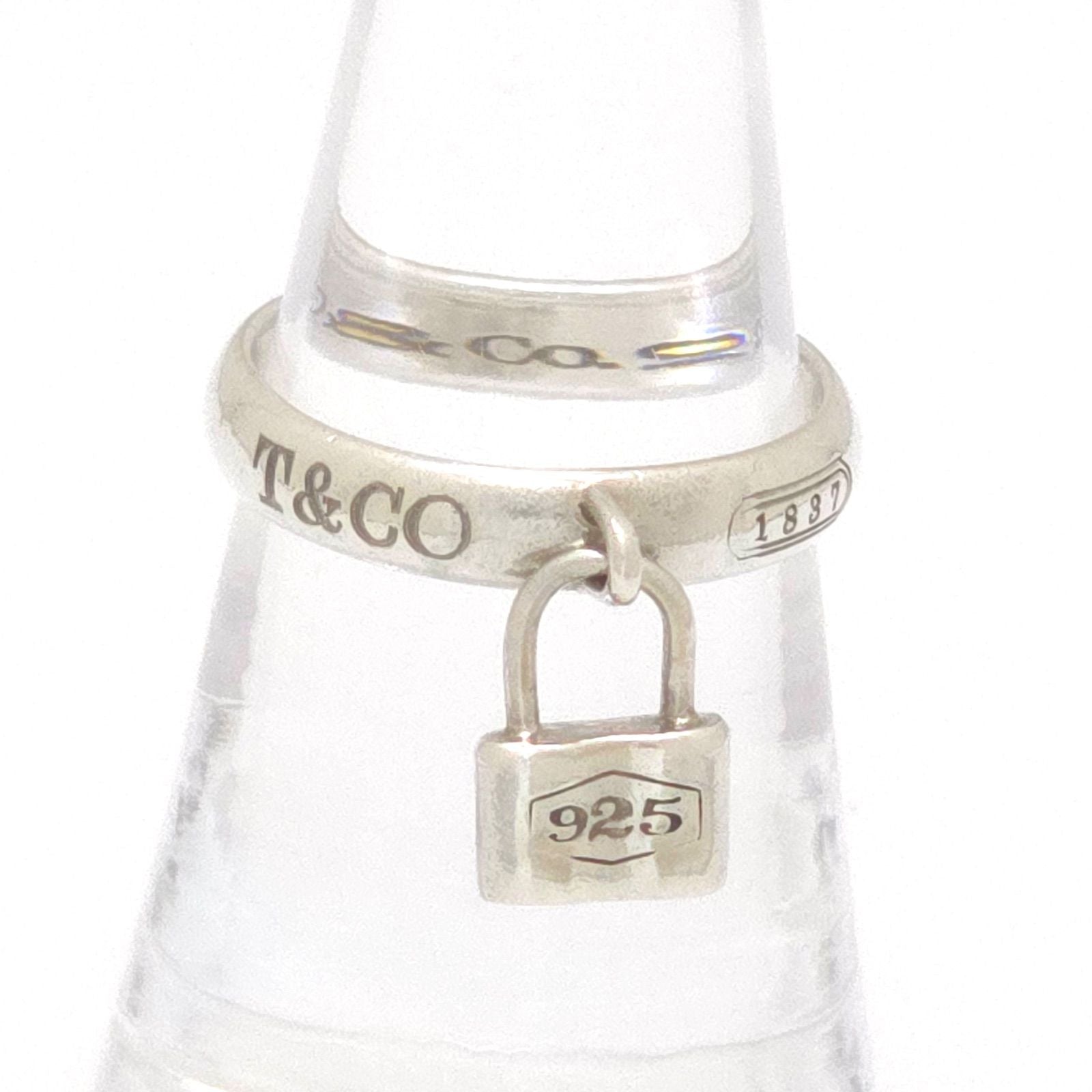 Tiffany Ring Tiffany&Co. 1837 12.5 Sv925 3.66G