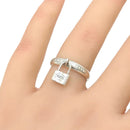 Tiffany Ring Tiffany&Co. 1837 12.5 Sv925 3.66G