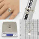 Tiffany Ring Tiffany&Co. 1837 12.5 Sv925 3.66G