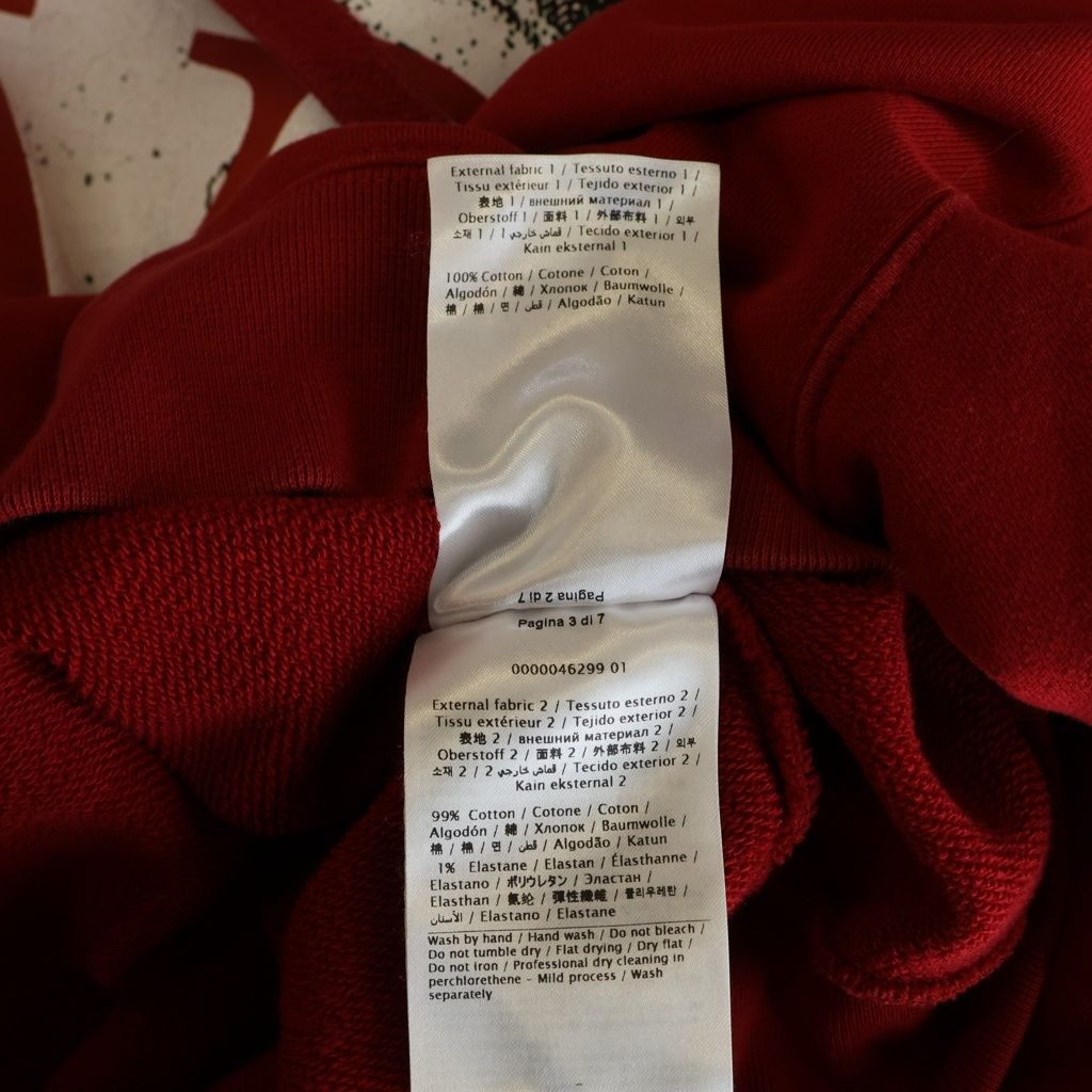 Valentino Hoodie Undercover Edition Go Skull Sv0Mf0715Rf