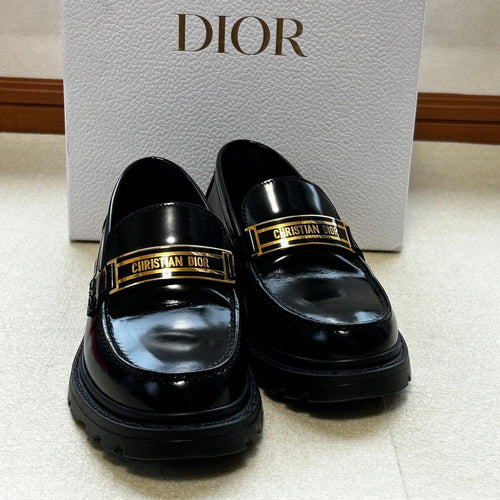 Christian Dior Loafers Dress Shoes 34 1/2