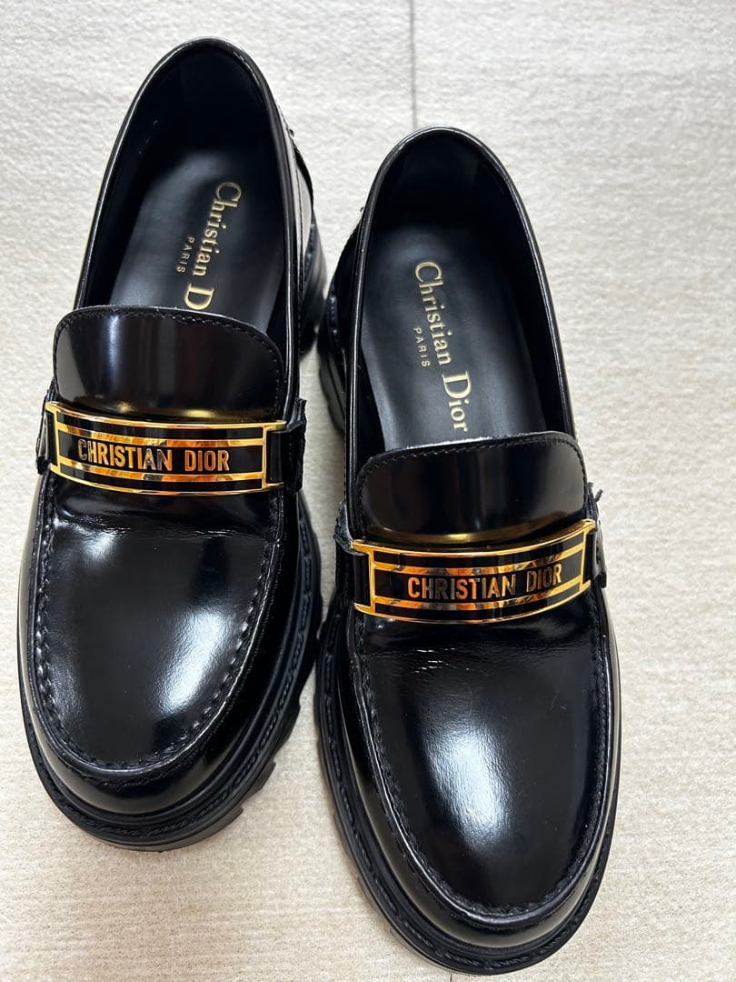 Christian Dior Loafers Dress Shoes 34 1/2