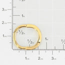 Tiffany Ring Tiffany&Co. K18Yg 6.5 Ok