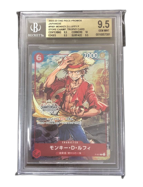 One -Piece Card Game D Bgs9.5