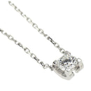 Cartier Necklace K18Wg 0.30Ct H Vs1 3Ex C