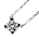 Cartier Necklace K18Wg 0.30Ct H Vs1 3Ex C