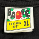 A Bathing Ape T -Shirt College L/S Tee Black Xl