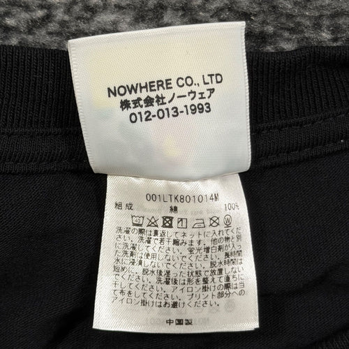 A Bathing Ape T -Shirt College L/S Tee Black Xl