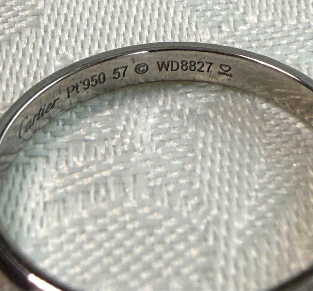 Cartier Rings Pt950 57 16